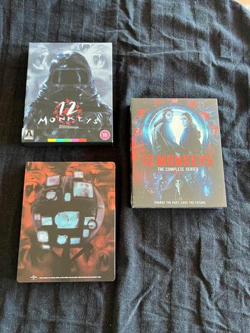 12 Monkeys Steelbook + Complete Serie Blu-ray beschikbaar voor biedingen