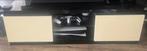 Tv meubel + salontafel hoogglans zwart/wit, Ophalen, Gebruikt, 25 tot 50 cm