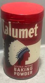 blikje Calumet bakingpowder bakpoeder Amerika Indiaan, Verzamelen, Ophalen of Verzenden, Zo goed als nieuw, Overige, Overige merken