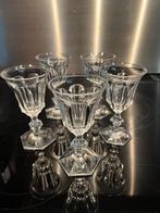 Val Saint Lambert kristallen wijnglazen set van 5, Ophalen of Verzenden