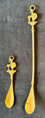 Koperen antieke schoenlepels, Antiek en Kunst, Ophalen of Verzenden