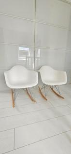Kopie Vitra Eames RAR schommelstoel, Ophalen, Kunststof, Twee, Wit