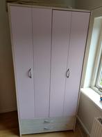 Roze Lifetime kledingkast met deuren en lades, Ophalen, Gebruikt, 100 tot 150 cm, 200 cm of meer