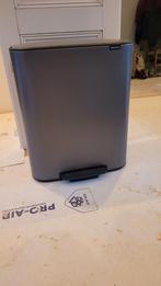 Brabantia Bo Pedal Bin 2x 30L, Ophalen of Verzenden, Zo goed als nieuw, Minder dan 50 cm
