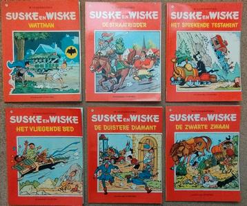 Suske en Wiske - 6 strips jaren '70 - Geplastificeerd  beschikbaar voor biedingen