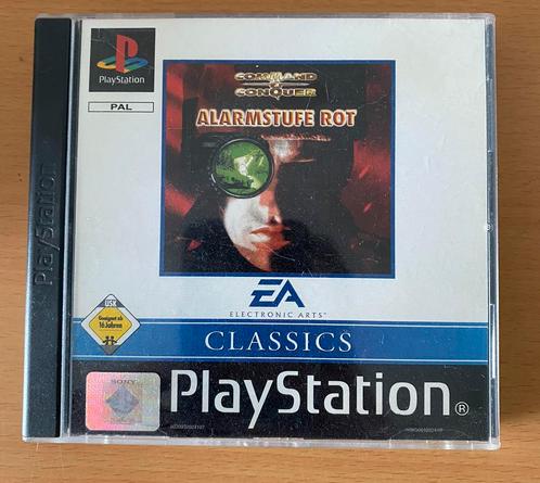 Command & conquer alarm stufe rot (Duits), Spelcomputers en Games, Games | Sony PlayStation 1, Strategie en Constructie, 1 speler