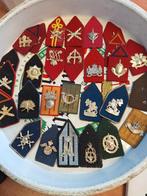 Baret embleem epauletten kraagembleem, Ophalen of Verzenden, Landmacht, Nederland, Embleem of Badge