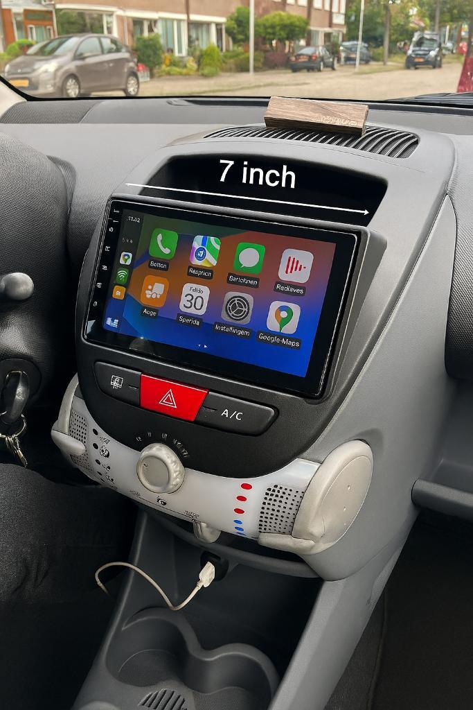 Android radio 7 & 10 inch (107, c1, aygo), Auto diversen, Autoradio's, Nieuw, Ophalen of Verzenden