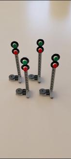 Lego trein: set van 4 seinpalen (Nieuw!!!), Ophalen of Verzenden, Nieuw