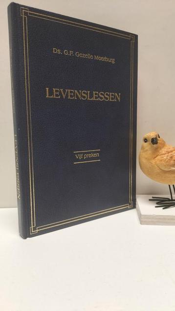 Gezellle Meerburg, Ds. G.F.;  Levenslessen (vijf preke beschikbaar voor biedingen