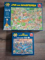 2x Jan van Haasteren in 1 koop. Sprookjesbos & Bokswedstrijd, Ophalen, 500 t/m 1500 stukjes, Zo goed als nieuw, Legpuzzel