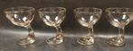 4 vintage Bormioli Rocco Jerba Ijscoupes, Ophalen of Verzenden, Zo goed als nieuw, Glas, Overige stijlen