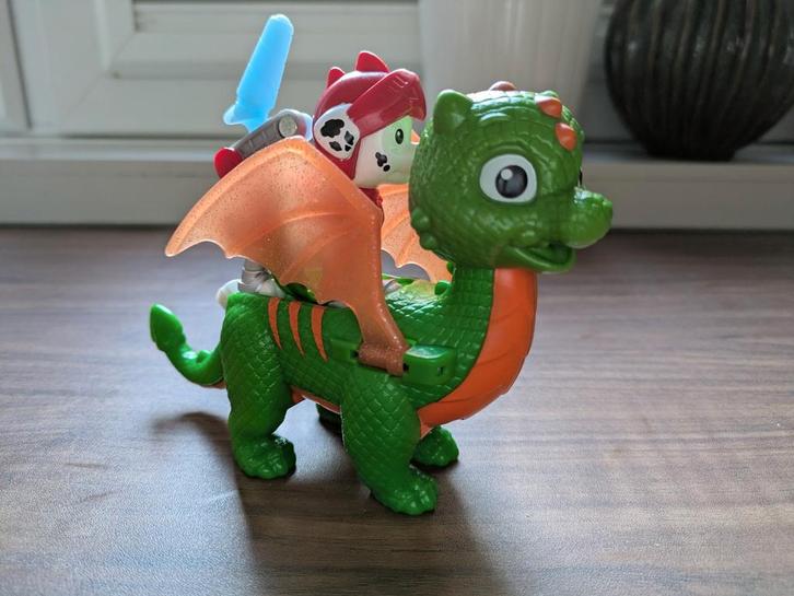 Paw Patrol Marshall Draak Jade Figuur, Kinderen en Baby's, Speelgoed | Actiefiguren, Zo goed als nieuw, Ophalen of Verzenden