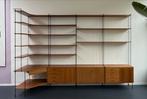 Vintage Omnia Teakhouten Wandsysteem, Huis en Inrichting, Ophalen, Gebruikt, 200 cm of meer, Teakhout