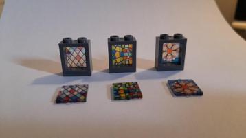 Glasinlood geprint glas v2 (60601) geschikt voor raam (60592 beschikbaar voor biedingen