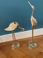 Messing Kraanvogels - Set van 2 - Decoratief, Ophalen of Verzenden