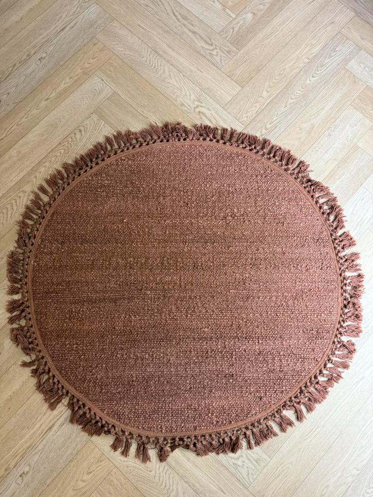 NIEUW! Rond Ovaal tapijt 105/110, Huis en Inrichting, Stoffering | Tapijten en Kleden, Nieuw, 100 tot 150 cm, 100 tot 150 cm, Rond