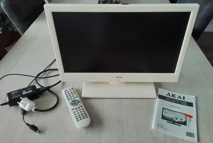 led-televisie Akai 18,5 inch, Audio, Tv en Foto, Televisies, Gebruikt, LCD, 40 tot 60 cm, Full HD (1080p), Overige merken, 50 Hz