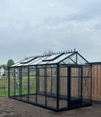 Tuinkas met automatische ramen, Tuin en Terras, Kassen, Glas, Ophalen, Staal, Kweekkas