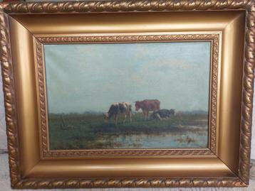 Hollands Landschap. van H.C Bogman senior. Haagsche School  beschikbaar voor biedingen