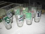 8 heineken etiketglazen, Nieuw, Heineken, Glas of Glazen, Ophalen of Verzenden