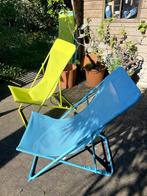 Setje lichtgewicht tuinstoelen, Ophalen of Verzenden, Gebruikt, Aluminium
