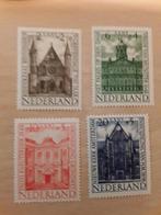 1948 zomerzegels  nvph 500-503 Ridderzaal, paleis Dam, etc, Postzegels en Munten, Verzenden, Postfris