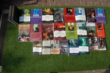 John Grisham boeken collectie 26 stuks. I.z.g.s. beschikbaar voor biedingen
