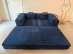 Designer Slaapbank, Huis en Inrichting, Slaapkamer | Slaapbanken, Blauw, Tweepersoons, Ophalen of Verzenden, Zo goed als nieuw