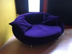 Paarse fluwelen loveseat!!, 150 tot 200 cm, Stof, 125 tot 150 cm, Ophalen