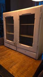 Oud apothekers kastje / vitrine, Antiek en Kunst, Ophalen