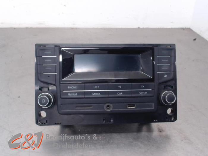 Radio van een Volkswagen Crafter, Auto-onderdelen, Gebruikt, -, Volkswagen, -