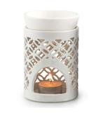 Geurbrander Waxmelt Brander Keramisch Wit, Huis en Inrichting, Woonaccessoires | Overige, Ophalen of Verzenden, Nieuw
