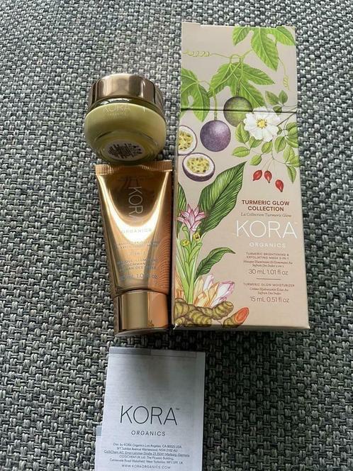 KORA Turmeric Glow Collection- Nieuw! 100% Origineel!, Sieraden, Tassen en Uiterlijk, Uiterlijk | Gezichtsverzorging, Nieuw, Verzorging