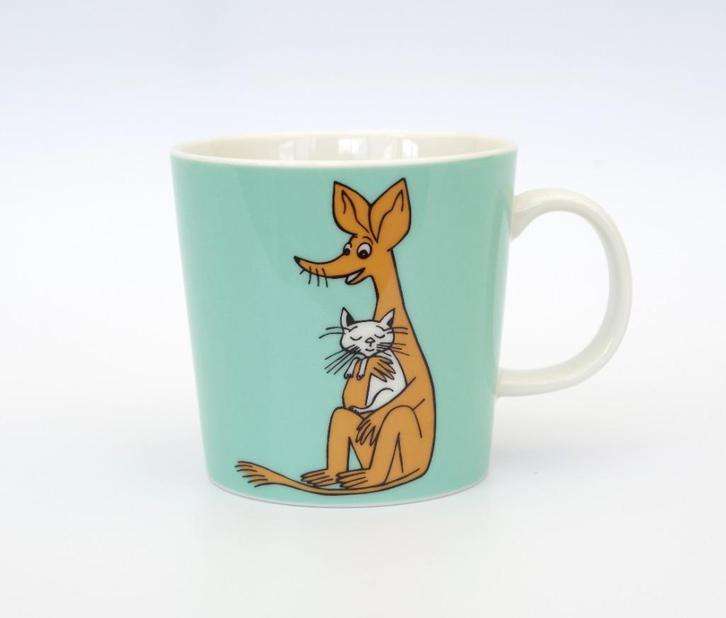 Arabia Finland - Moomin beker -  Sniff  ( 2008), Huis en Inrichting, Keuken | Servies, Zo goed als nieuw, Kop(pen) en/of Schotel(s)