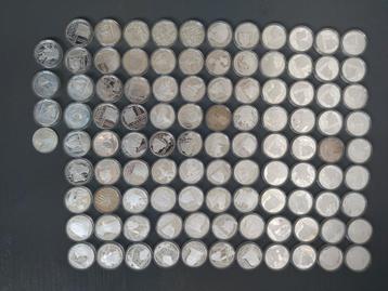 103 Rembrandt penningen in capsule #782 gram puur Zilver#