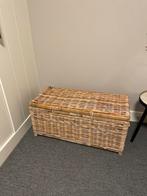 Rieten speelgoedmand - 42x94 cm, Huis en Inrichting, Woonaccessoires | Kisten, Ophalen, Overige materialen, 50 tot 100 cm, Minder dan 50 cm