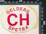 Sticker: Gelders Spetra - CH, Verzamelen, Ophalen of Verzenden, Zo goed als nieuw, Bedrijf of Vereniging