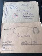 Duitse Feldpost en Reichsbahn post, Ophalen of Verzenden, Envelop