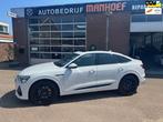 Audi E-tron Sportback 55 quattro S edition 408 PK Panoramada, 131 €/maand, Zwart, 95 kWh, Vierwielaandrijving