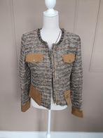 Guess by Marciano Tweed Blazer - Maat 38/40/42, Maat 38/40 (M), Guess, Bruin, Ophalen of Verzenden