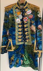 GEZOCHT: Carnavalsjas Hoofs Blauw Groen Kikker, Maat 38/40 (M), Carnaval, Ophalen of Verzenden, Zo goed als nieuw