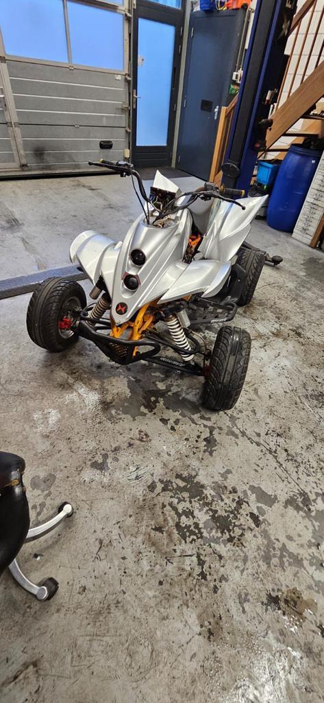 Quad 200cc – rijdend project, leuk voor beginner, Fietsen en Brommers, Minibikes, Midibikes en Pitbikes, Ophalen