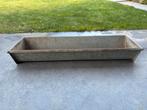 Zinken voederbak schaap/geit - 100cm, Gebruikt, Minder dan 30 cm, 100 cm of meer, Ophalen of Verzenden