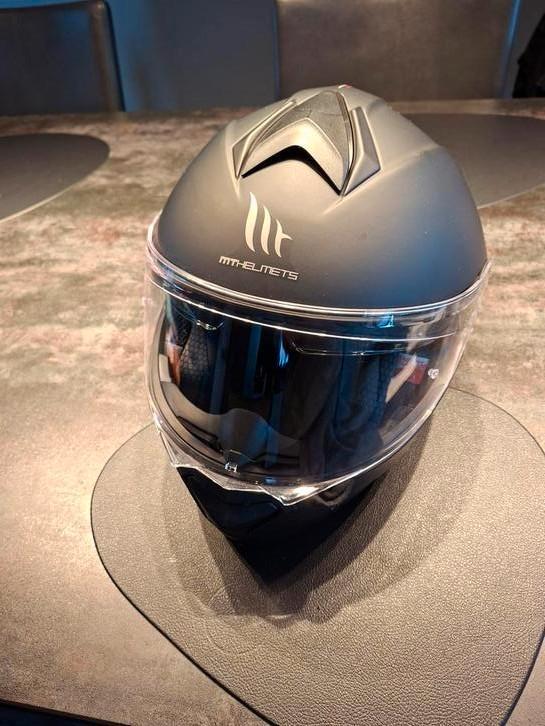 Nieuwe helm aangeboden met dubbel vizier, Motoren, Kleding | Motorhelmen, Integraalhelm, Overige merken, Nieuw met kaartje, Ophalen of Verzenden