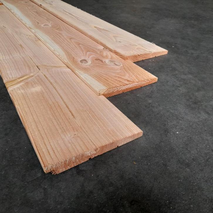 Douglas Zweeds rabat, zweeds rabatplanken, potdekselplanken, Tuin en Terras, Palen, Balken en Planken, Nieuw, Planken, 250 cm of meer