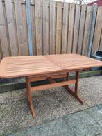 Houte tafel merbouw, Ophalen, Zo goed als nieuw, Rechthoekig