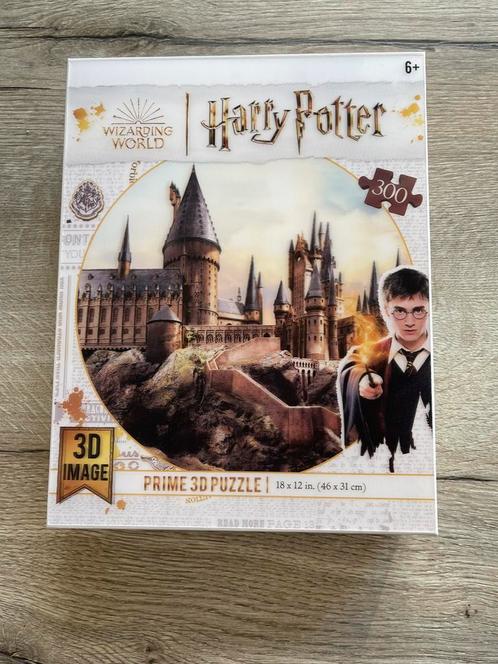 Als nieuw: Harry Potter 3D puzzel - Zweinstein - 300 stukjes, Verzamelen, Harry Potter, Zo goed als nieuw, Overige typen, Ophalen of Verzenden