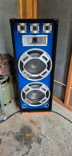 2 stuks 1000 W passieve speakers, Audio, Tv en Foto, Luidsprekers, Gebruikt, 120 watt of meer, Front, Rear of Stereo speakers