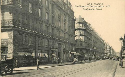 (376-179-005) Paris La Rue de Chateaudun, Verzamelen, Ansichtkaarten | Buitenland, Frankrijk, Verzenden
